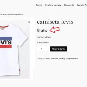 Precio Gratis - Plugin WordPress compatible con WooCommerce